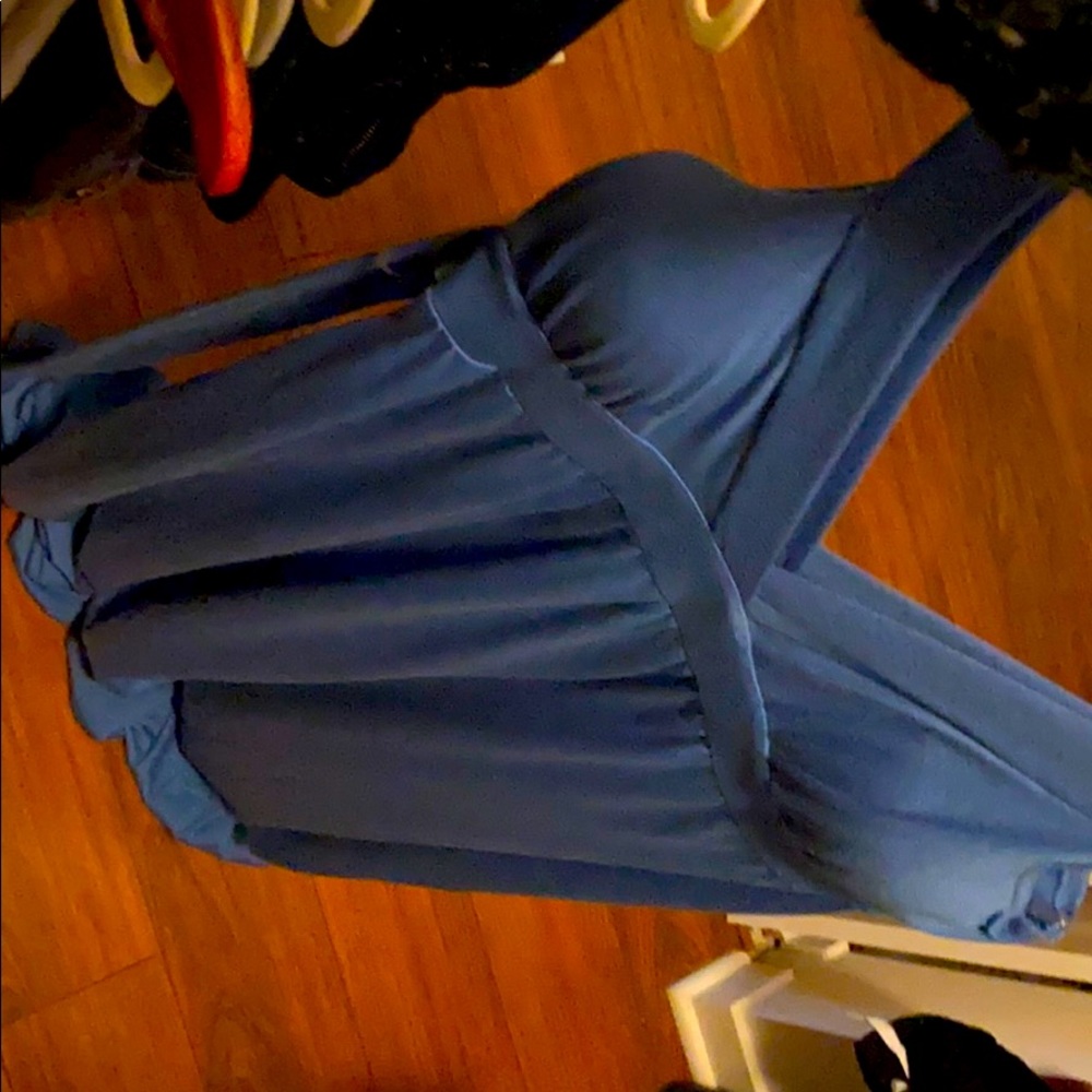 Blue Maxi Dress (M) Summer Dress